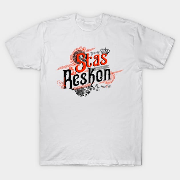 Stas Reskon - A Gathering Of Shadows T-Shirt by eviebookish